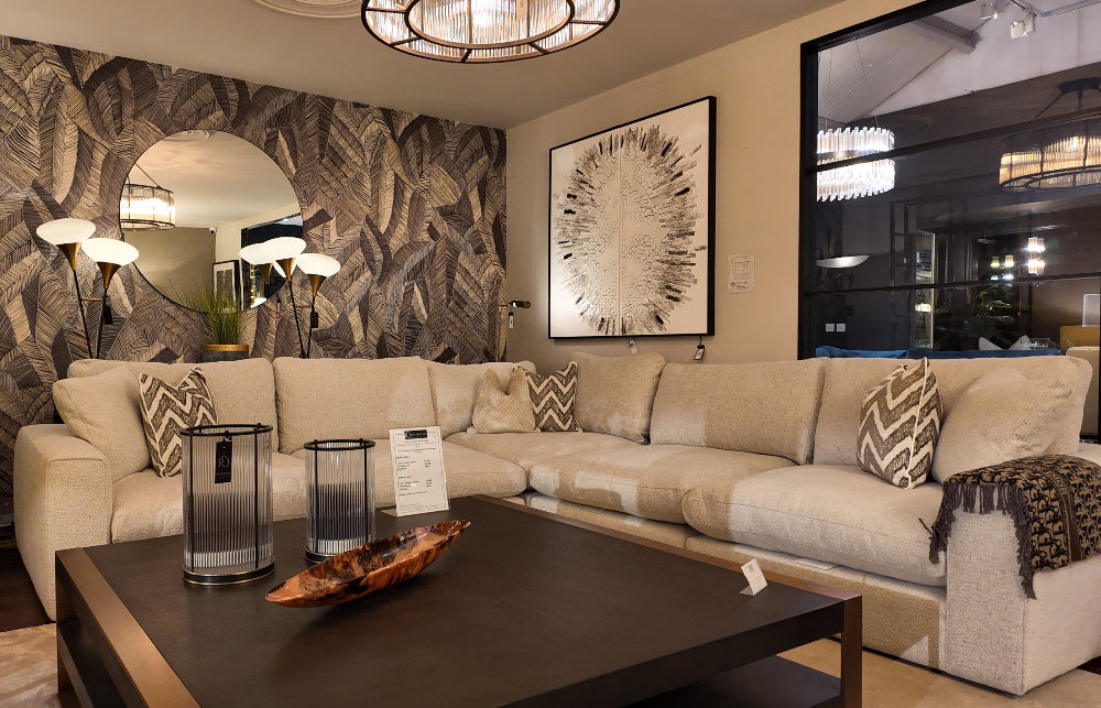 Eden Camden Superior Modular Sofa Custom made by WESTBRIDGE in H2 Boucle