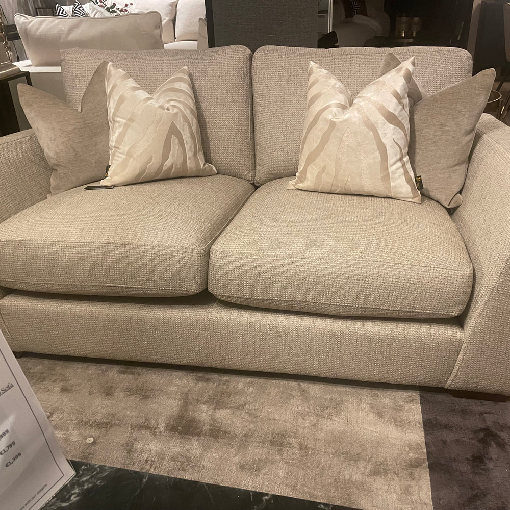 Romeo bespoke sofa collection with free scatters custom stock clearance on display