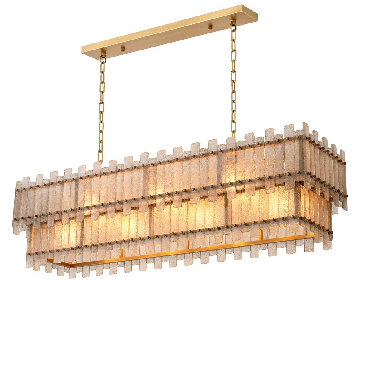 Chandelier Caprera rectangular by Eichholtz by Eichholtz