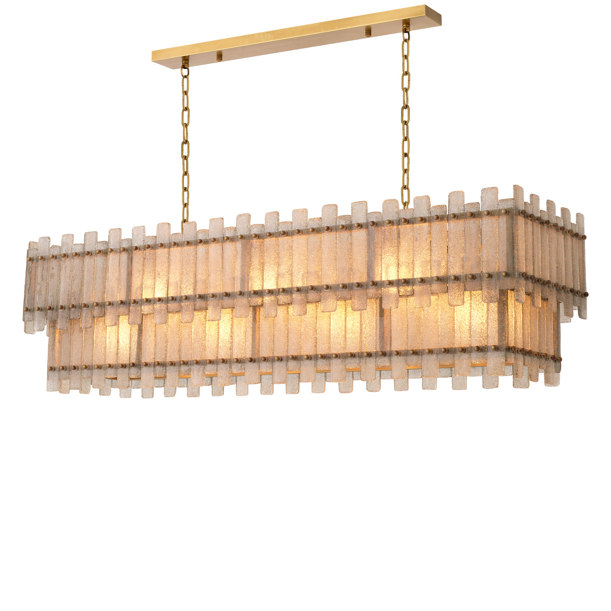 Chandelier Caprera rectangular by Eichholtz by Eichholtz