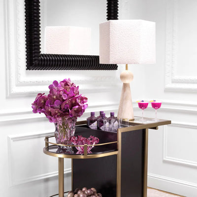 Table Lamp Novak Travertine by Eichholtz