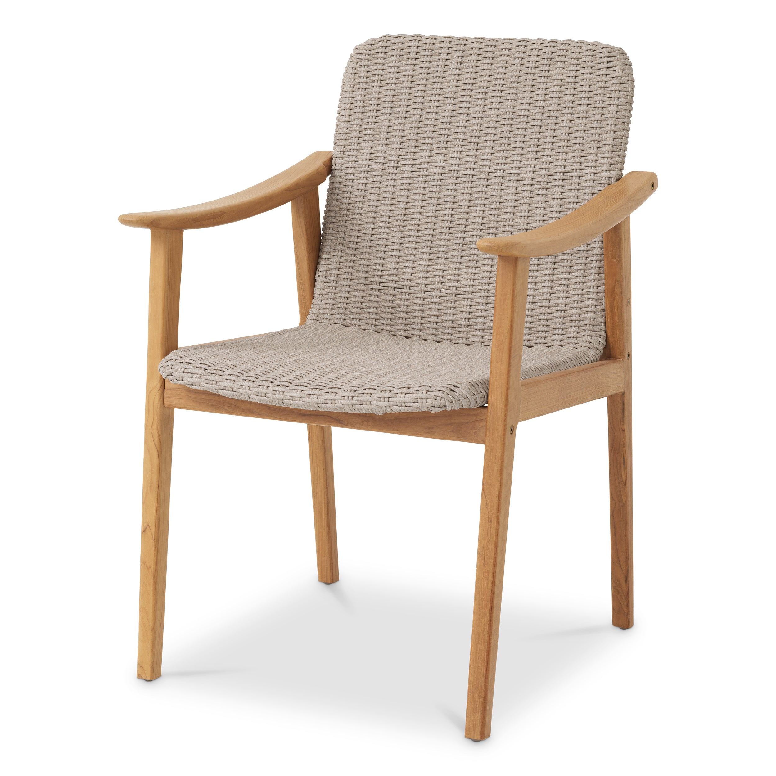 Outdoor Dining Chair Honolulu Natural teak | taupe by Eichholtz Reduced Save 25% by Eichholtz