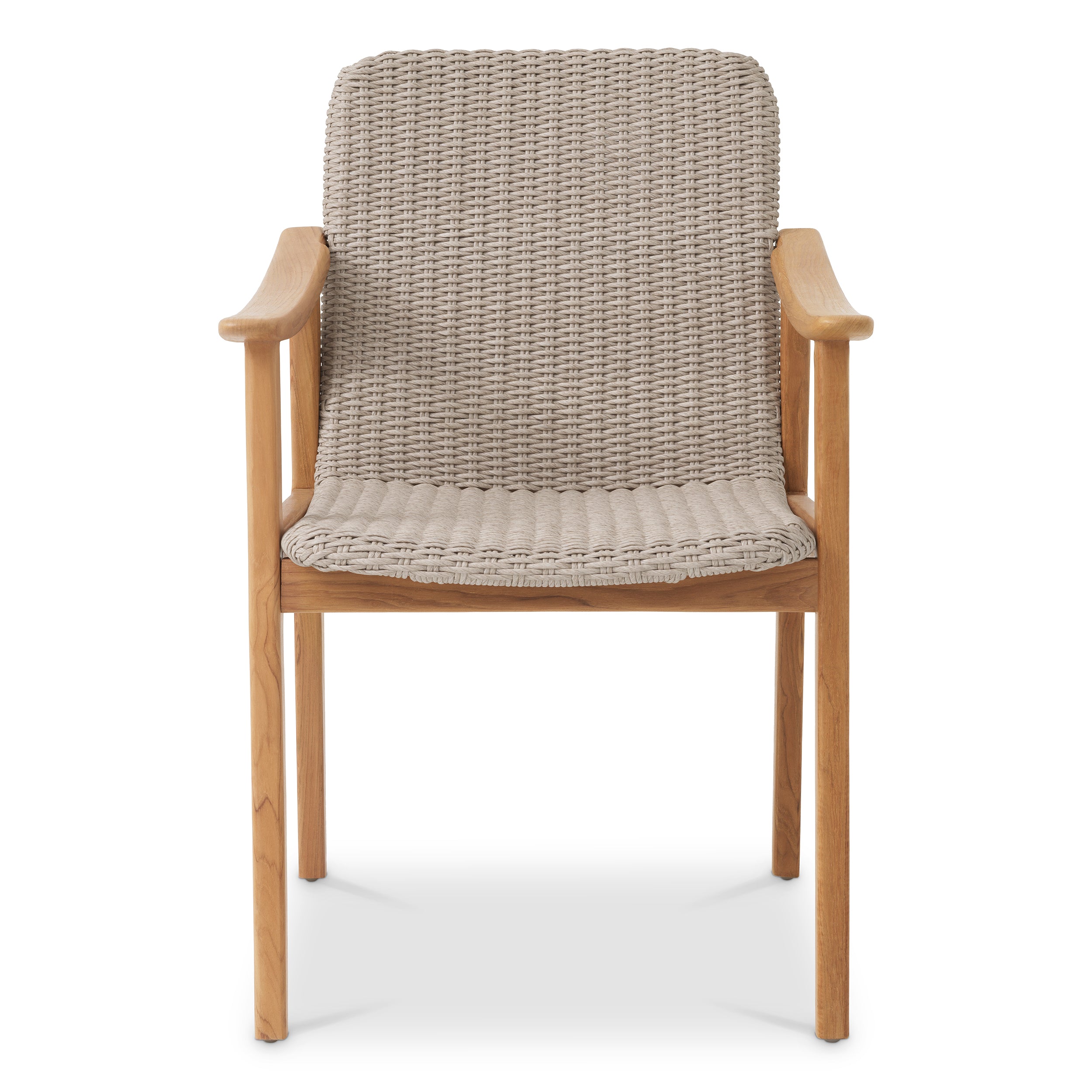 Outdoor Dining Chair Honolulu Natural teak | taupe by Eichholtz Reduced Save 25% by Eichholtz