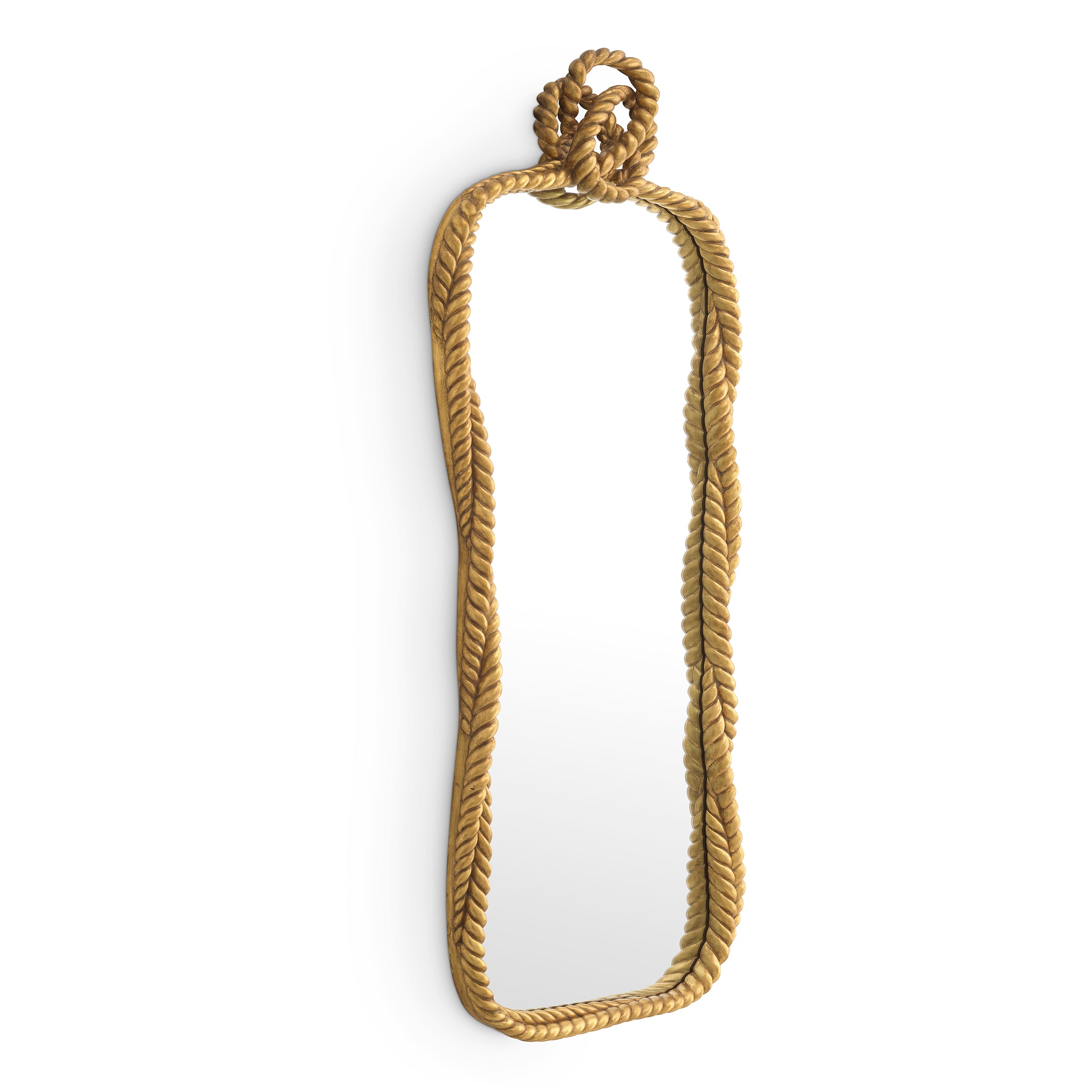 Mirror Vincenso L Antiqued gold leaf by Eichholtz
