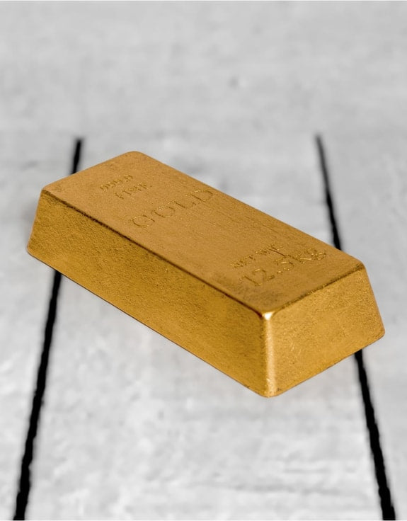Cast Iron Bullion Door stop by McGowan