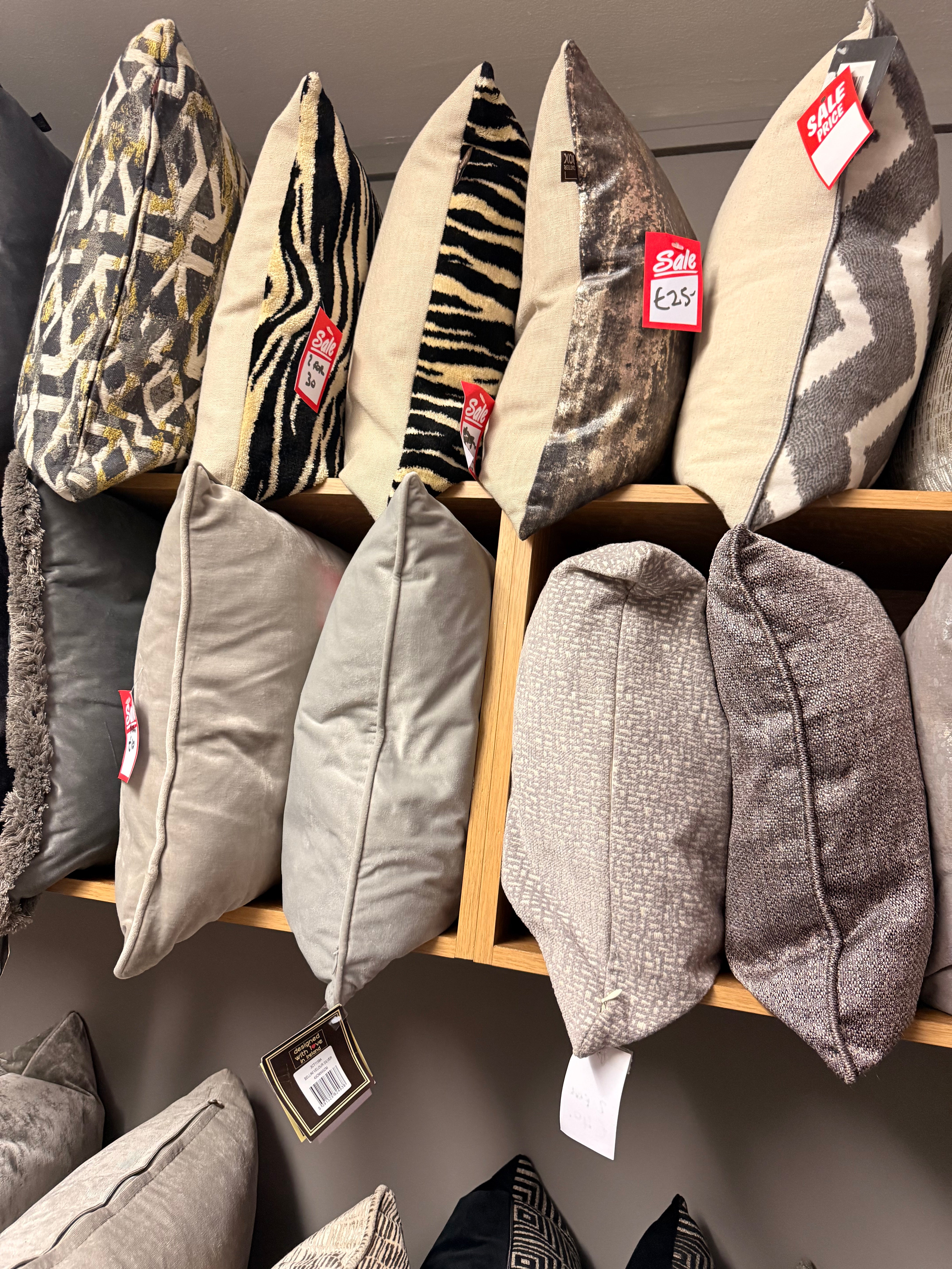 Cushions by Scatterbox Malini less than half price . Instore only by Scatterbox