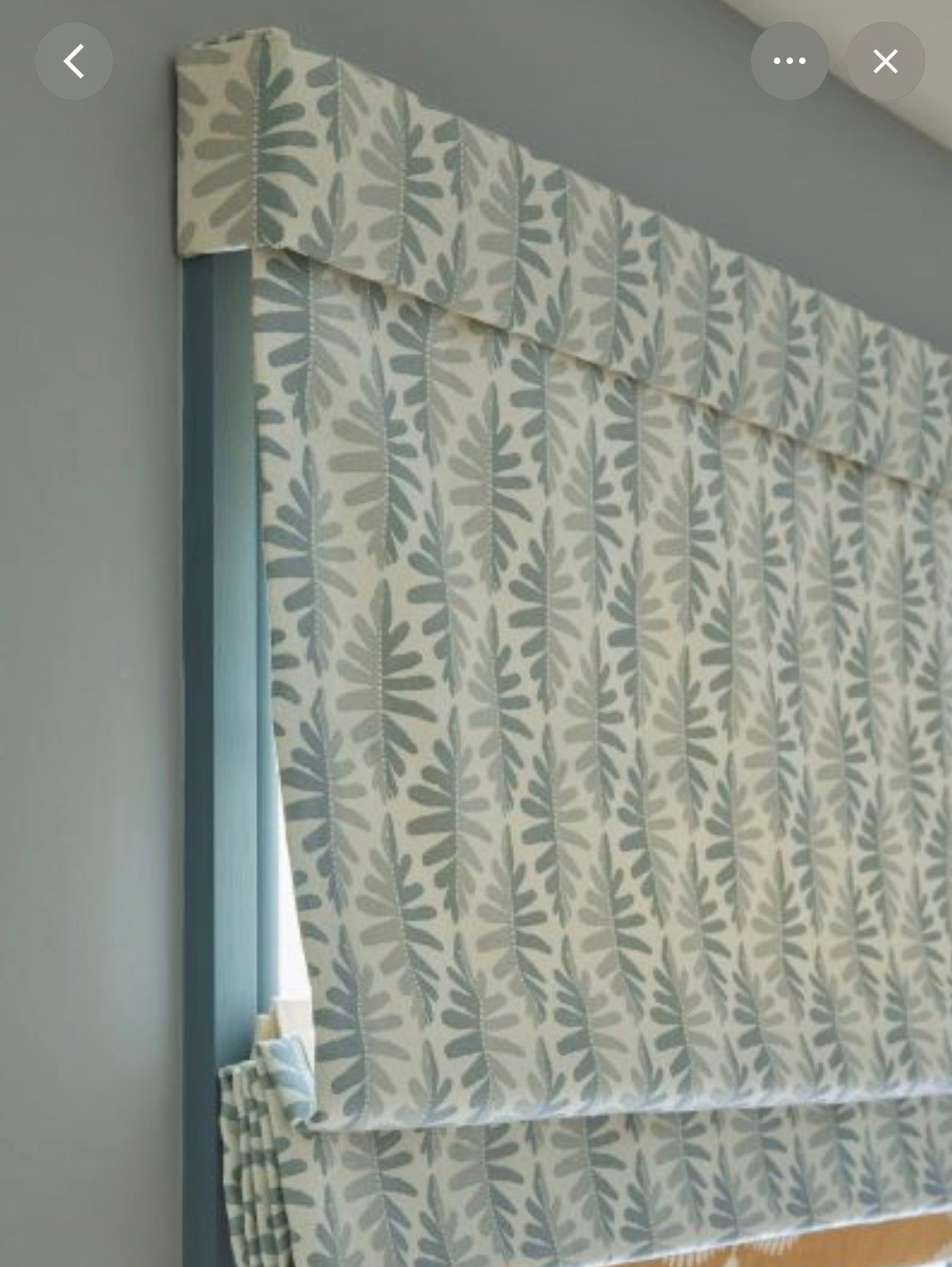 Roman blinds custom designed for you by Renaissance Design Studio