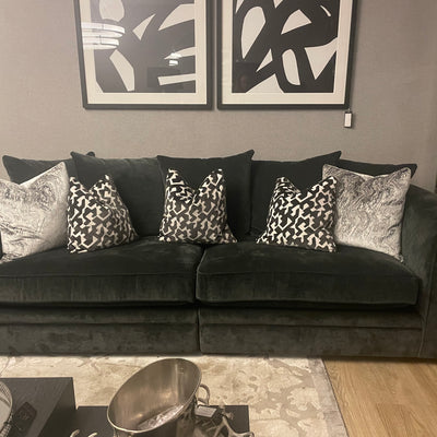 Titan XL SPLIT stunning sofa custom made in stock by Whitemeadow reduced ex display