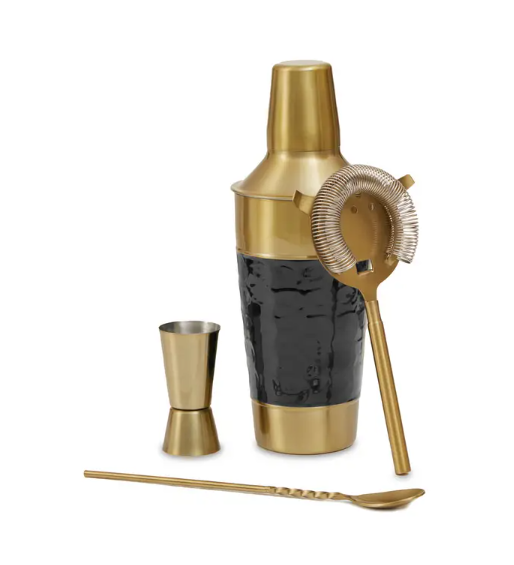 Black Enmel cocktail set