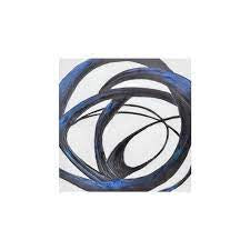 Canvas wall art picture navy blue on clearance offer €20 last one left ! ea No exchange
