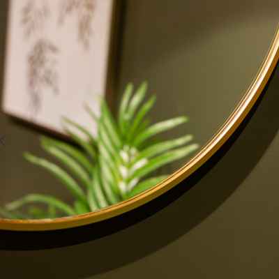 Hugh Round giant wall mirror 120 cm