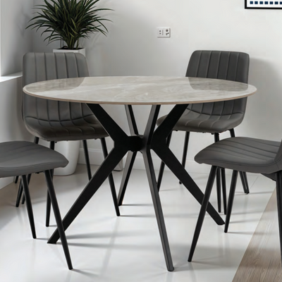 Italia 11 Round Dining table