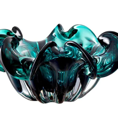 Bowl Triada Green glass - By Eichholtz. Save 30%