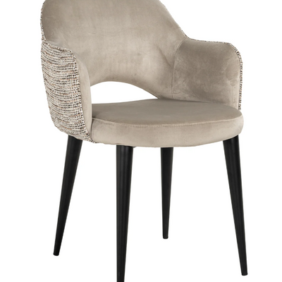 Dining Carver Armchair Guinness 2 tone fabrics custom made chairs