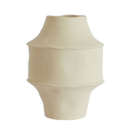Vase Corsica - matt cream