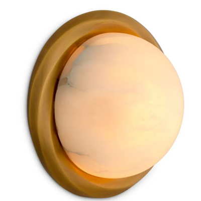 Alabaster wall lamp Vigo from Eichholtz