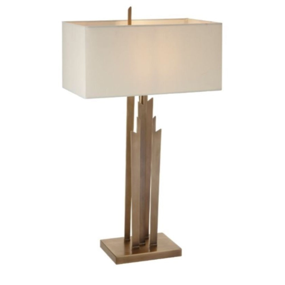 Carrick Antique Brass or Gold Finish Table Lamp reduced.