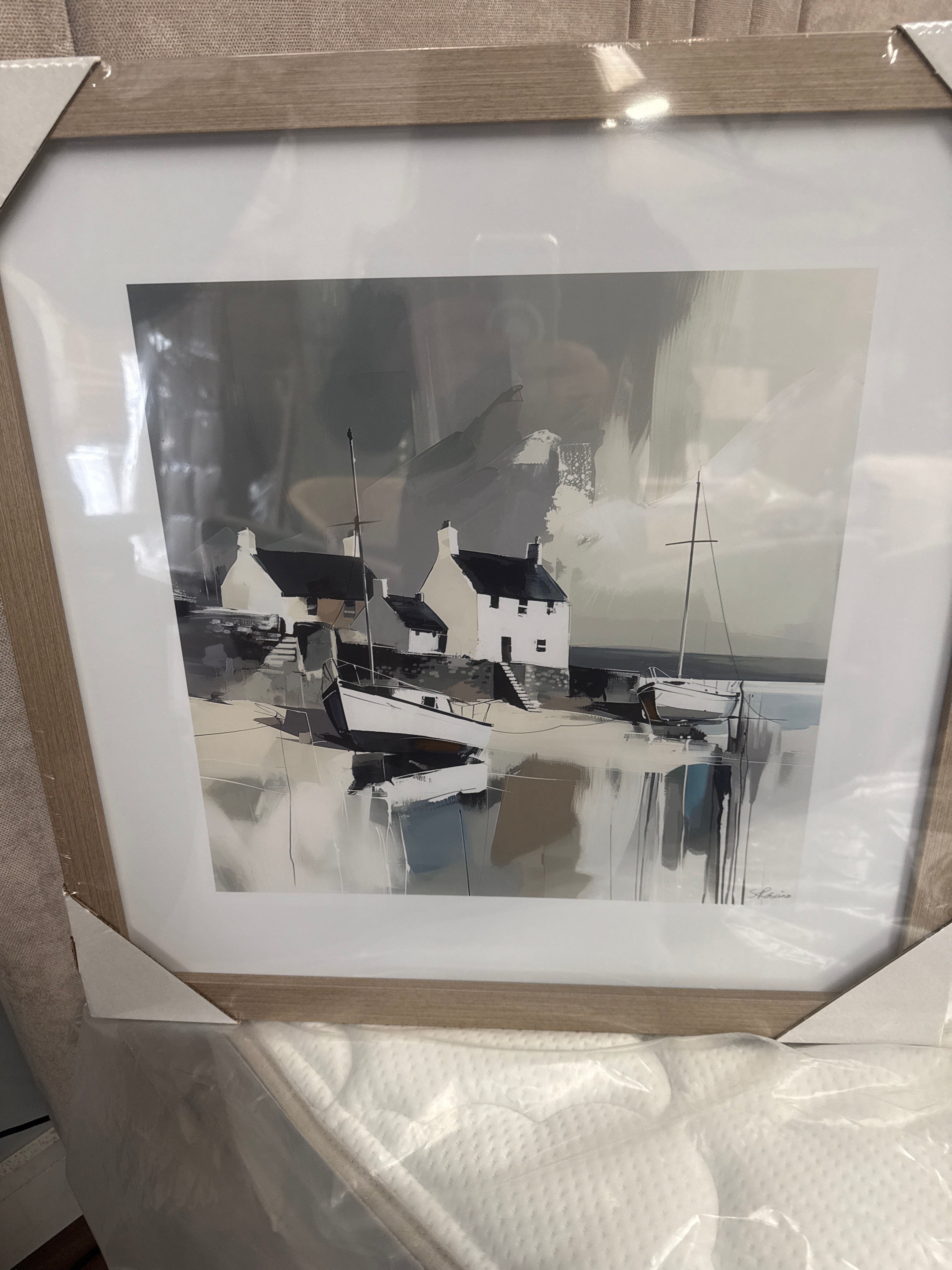Framed Print - Waters Edge//Sea Spirit Limited Edition by tara