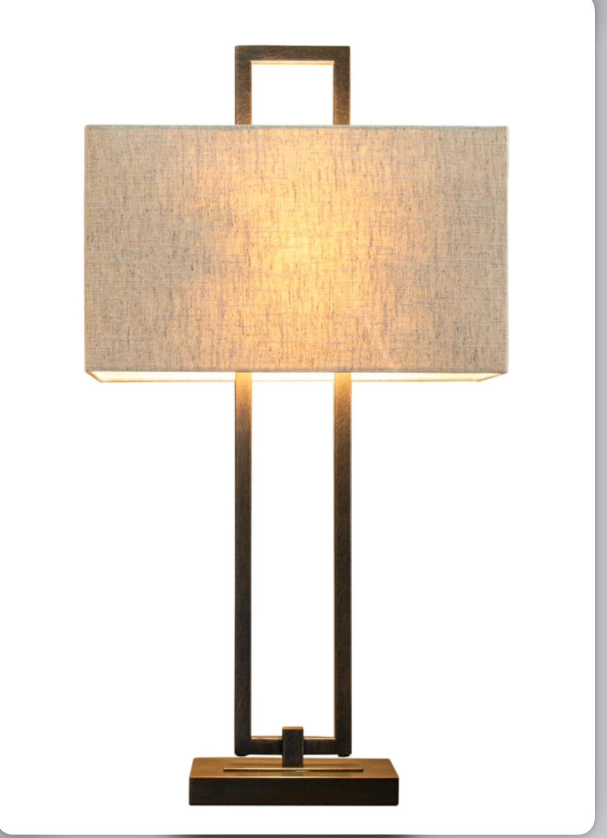 Danby Table Lamp with shade in 3 finishes by RV Astley reduced