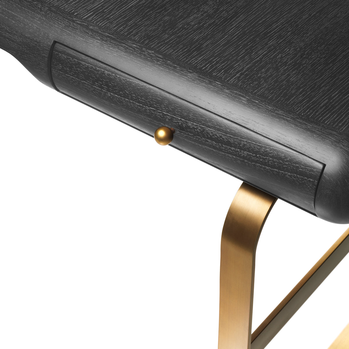 Desk Nathaniel with brushed brass By Eichholtz