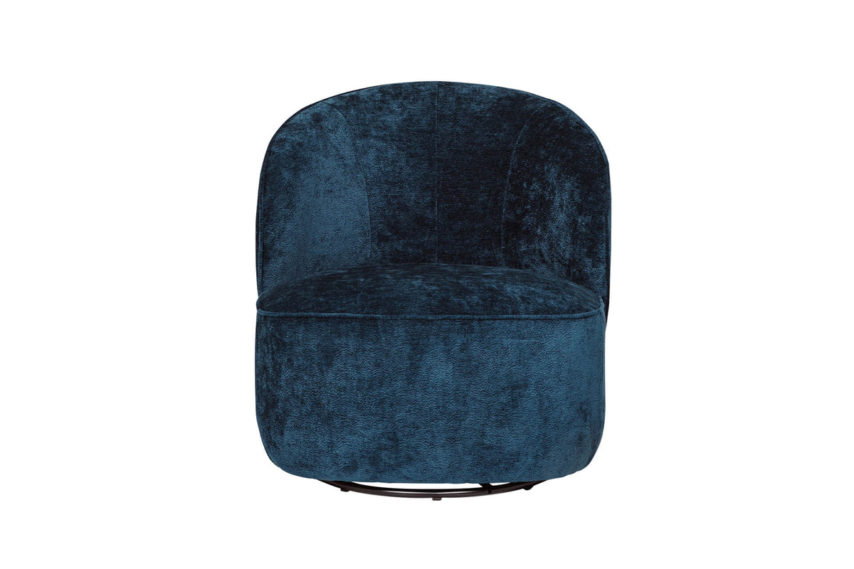 Eddie swivel Accent Chair Green, Rust or Blue