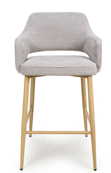 Errol Chairs – Counter & Bar Stool with Oak Legs (5 Colour Options)