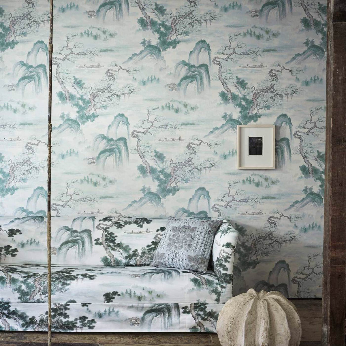 Flouting Mountains Designer Wallpaper by Zoffany