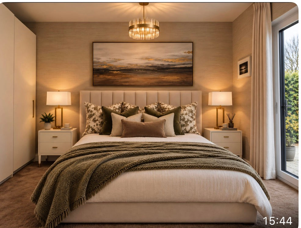 Custom made Delta 2 super bed with frame made for you by our upholsterer by Home of Beds