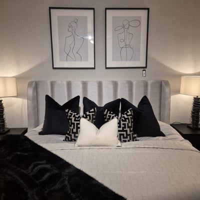 Prada bed in superking in Designer fabric Endless Shell Save 20% today