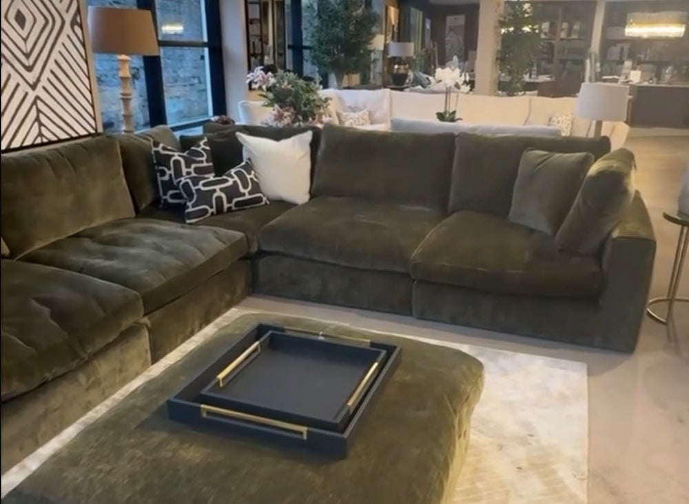 Camden  Eden Large Modular Sofa Custom made by WESTBRIDGE