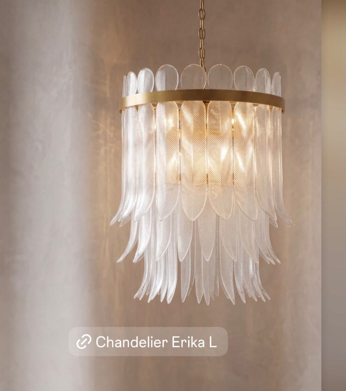 Chandelier Erika by Eichholtz by Eichholtz