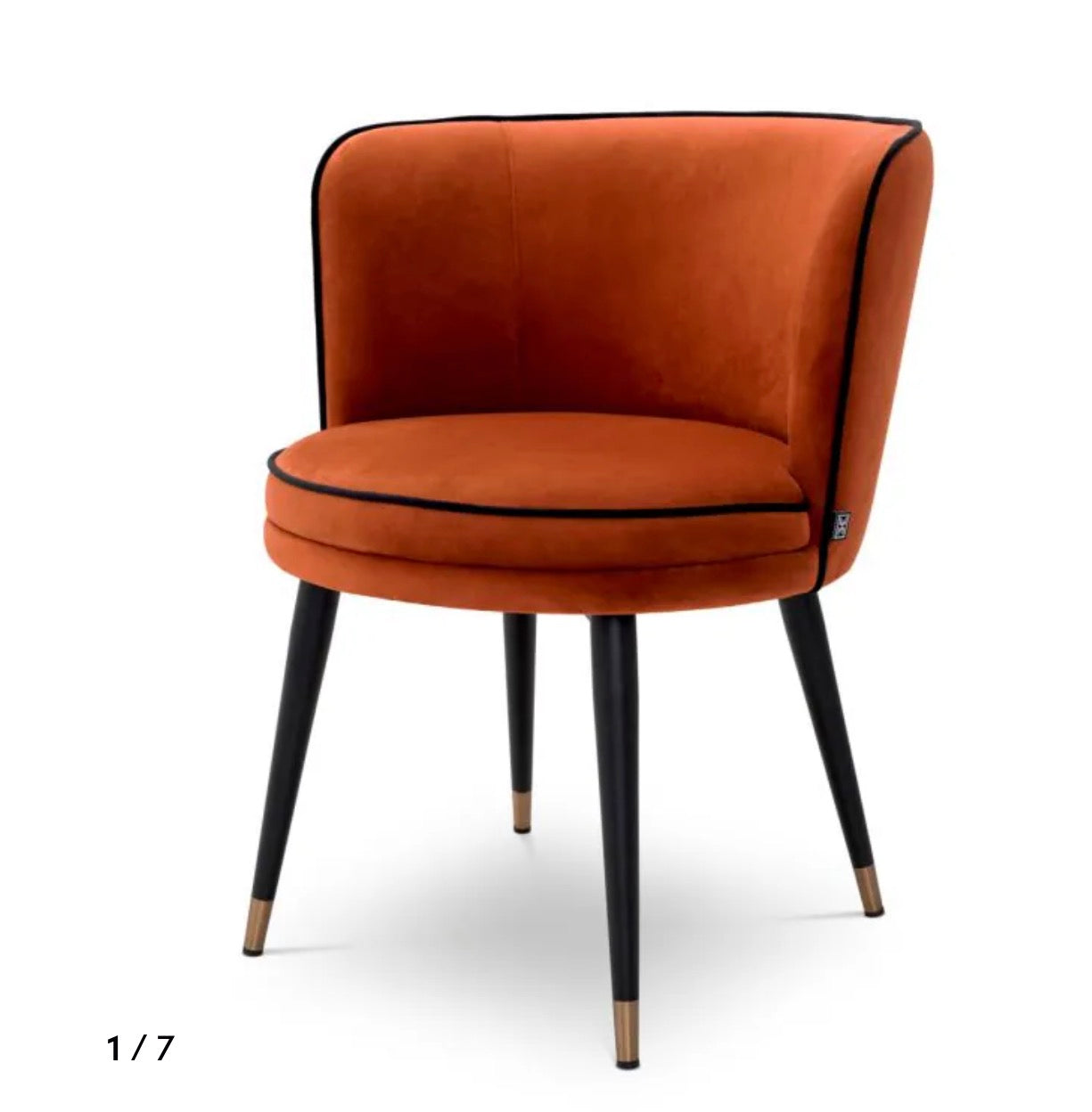 Grenada luxury swivel Dining Chair by Eichholtz in various colours reduced
