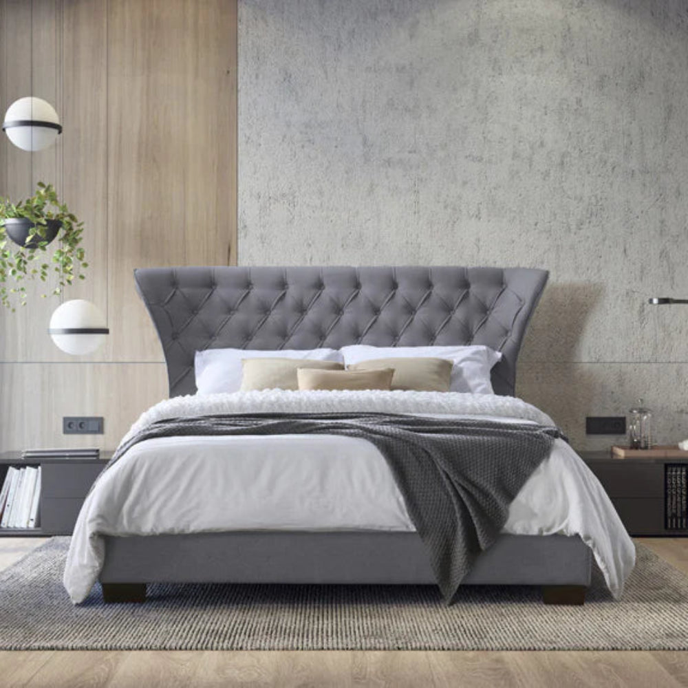 Georgia 4'6 double ottoman storage gas lift bed Last One on clearance offer save €500