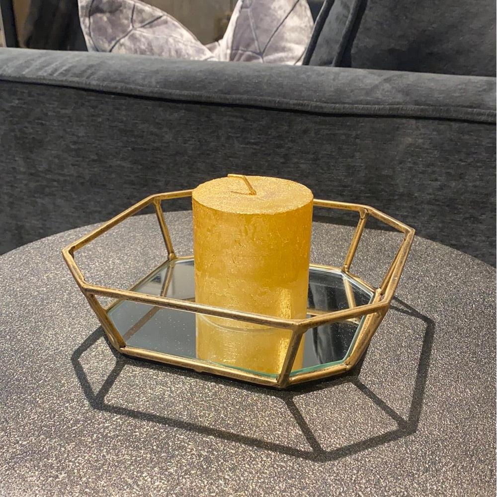 Gold trinket tray Reduced