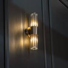 Colmar Wall Light Brushed Brass by RV Astley Reduced by RVA