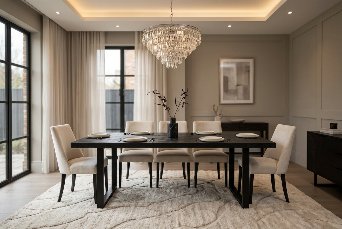 Blax extra large 230 cm dining table in stock REDUCED CLEARANCE save €300 by Richmond