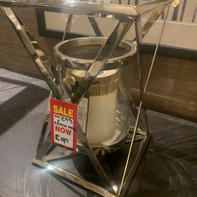 Nickel hurricane by Coach House reduced to clear half price