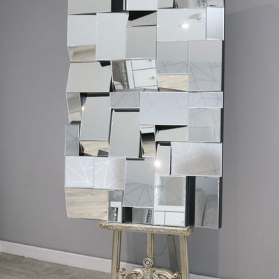 Medina Earthquake Mirror. 120 x 80 cm reduced nett clearance