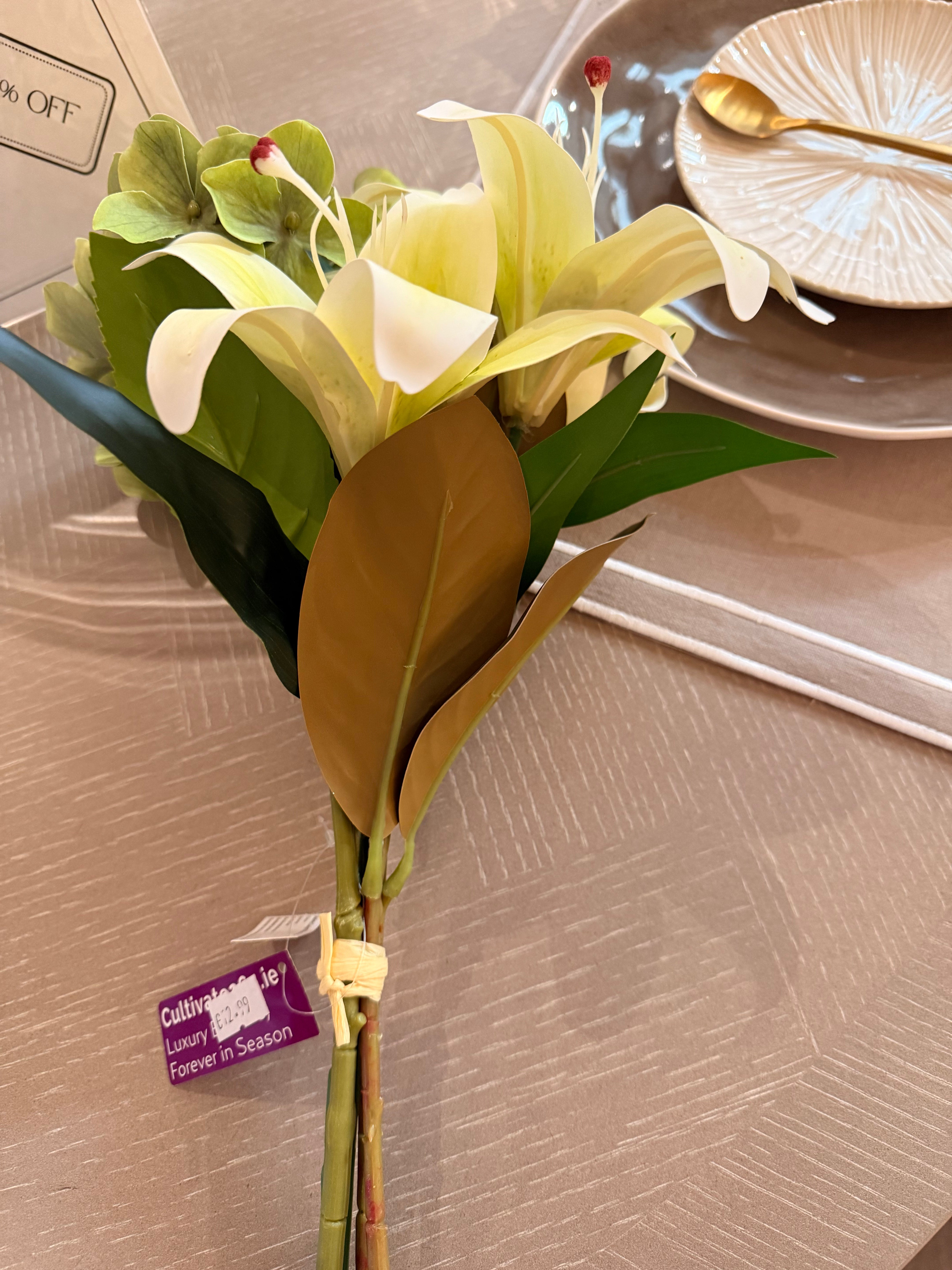 Hyacinth Hydrangea Lily bouquet