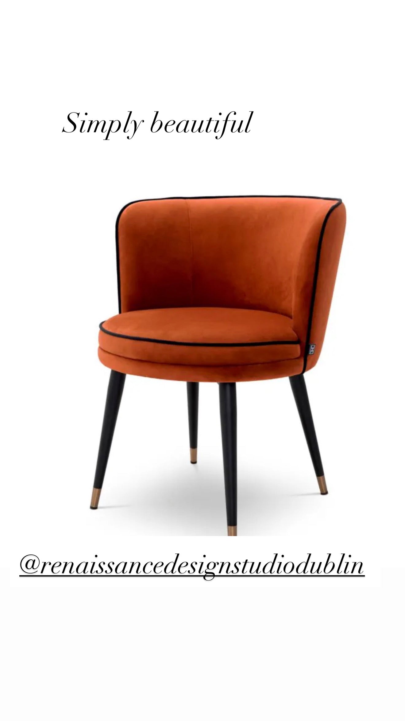 Grenada luxury swivel Dining Chair by Eichholtz in various colours reduced