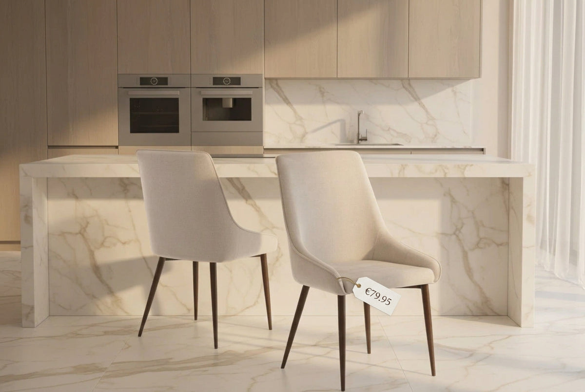 Jaden cream Dining chairs set of 6 €79.95 ea (sold in sets only )