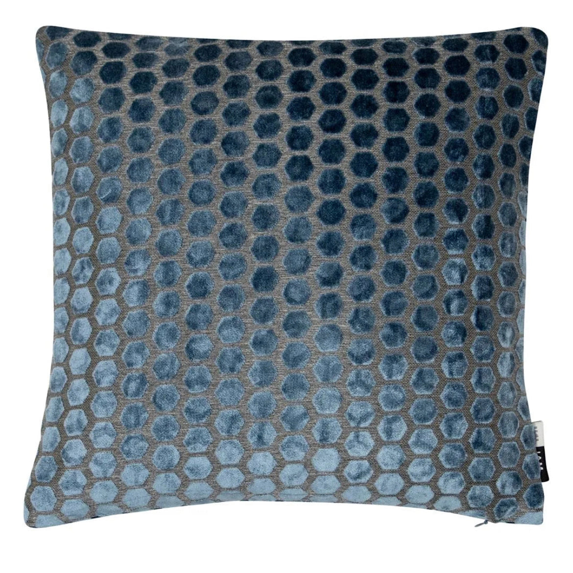 Jorvik custom scatter cushion by malini grey clearance instore