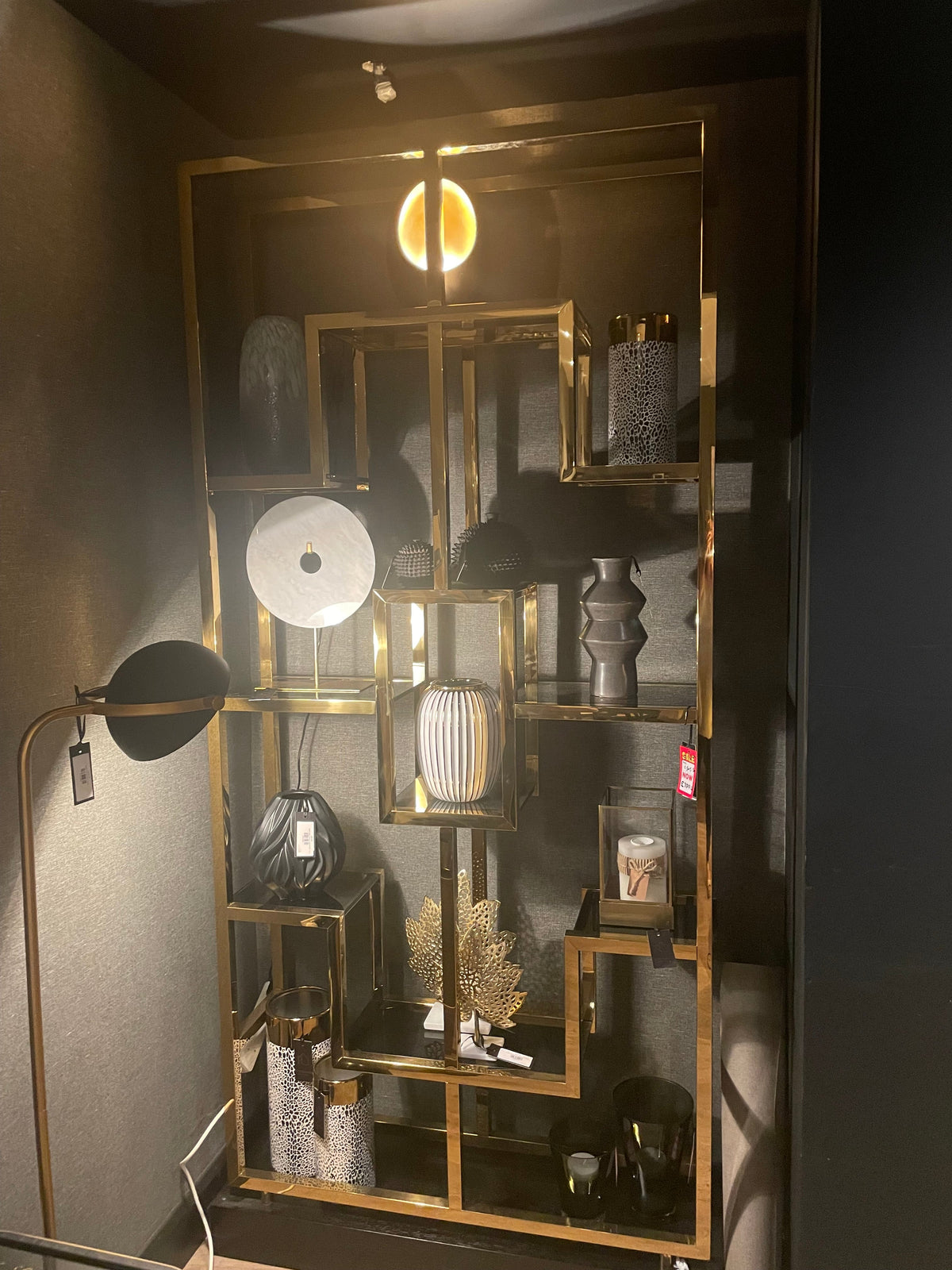 Lagonda Display wall unit by Eichholtz less 30% ex showroom