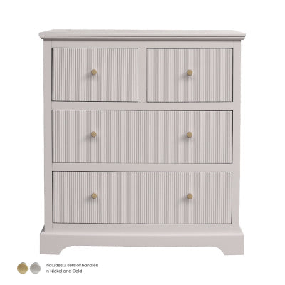 London white 2 drawer bedside cabinet! New reduced price !