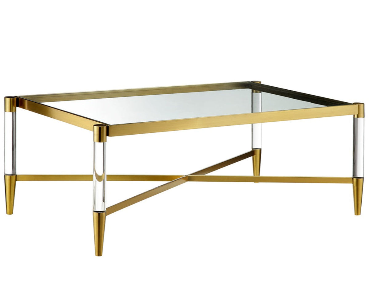 Marietta large designer rectangle coffee table reduced today