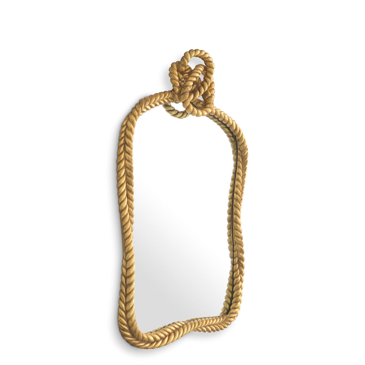 Mirror Vincenso S antiqued gold leaf by Eichholtz