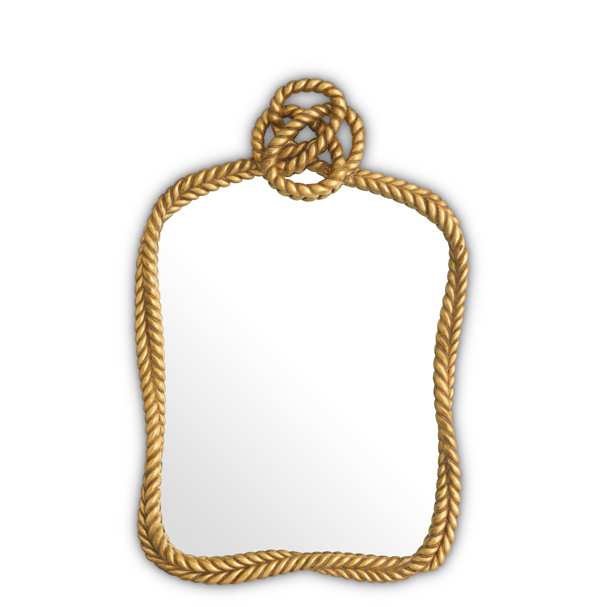 Mirror Vincenso S antiqued gold leaf by Eichholtz