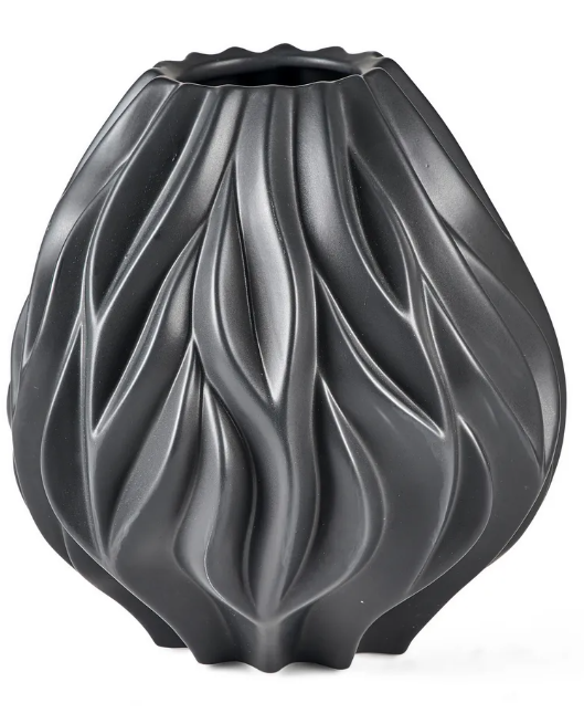 Morso Black Flame Vase 23 cm