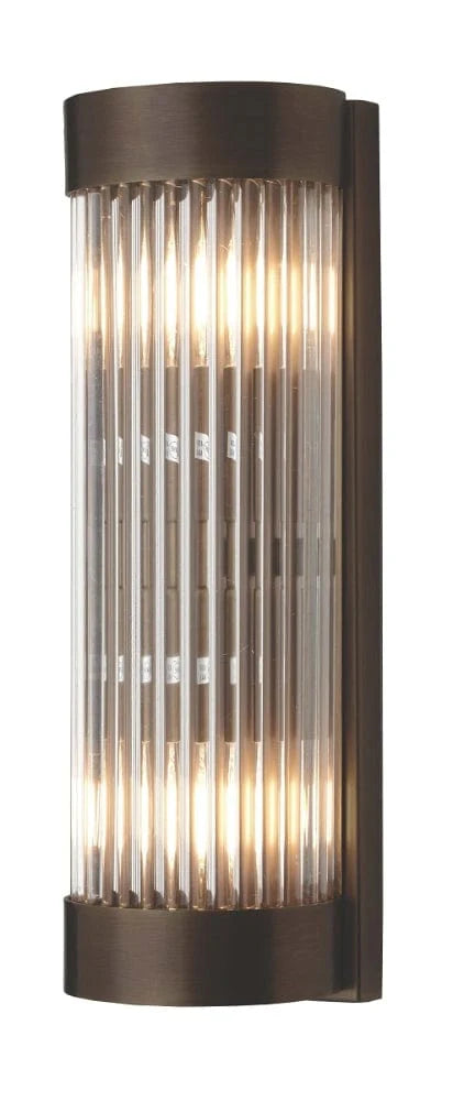 Naples Nasir Dark Brass Wall Light by RV Astley