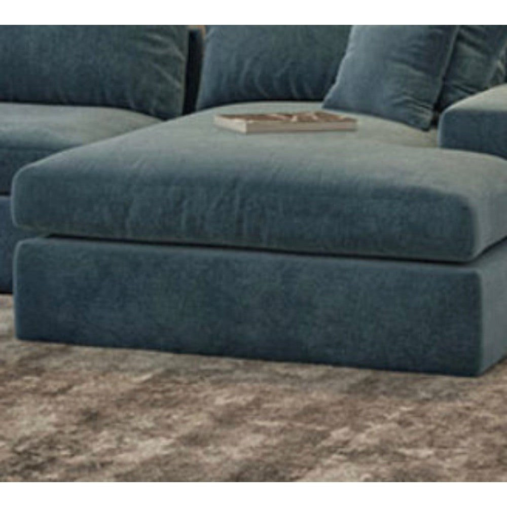 Penthouse Large square footstool Custom Made